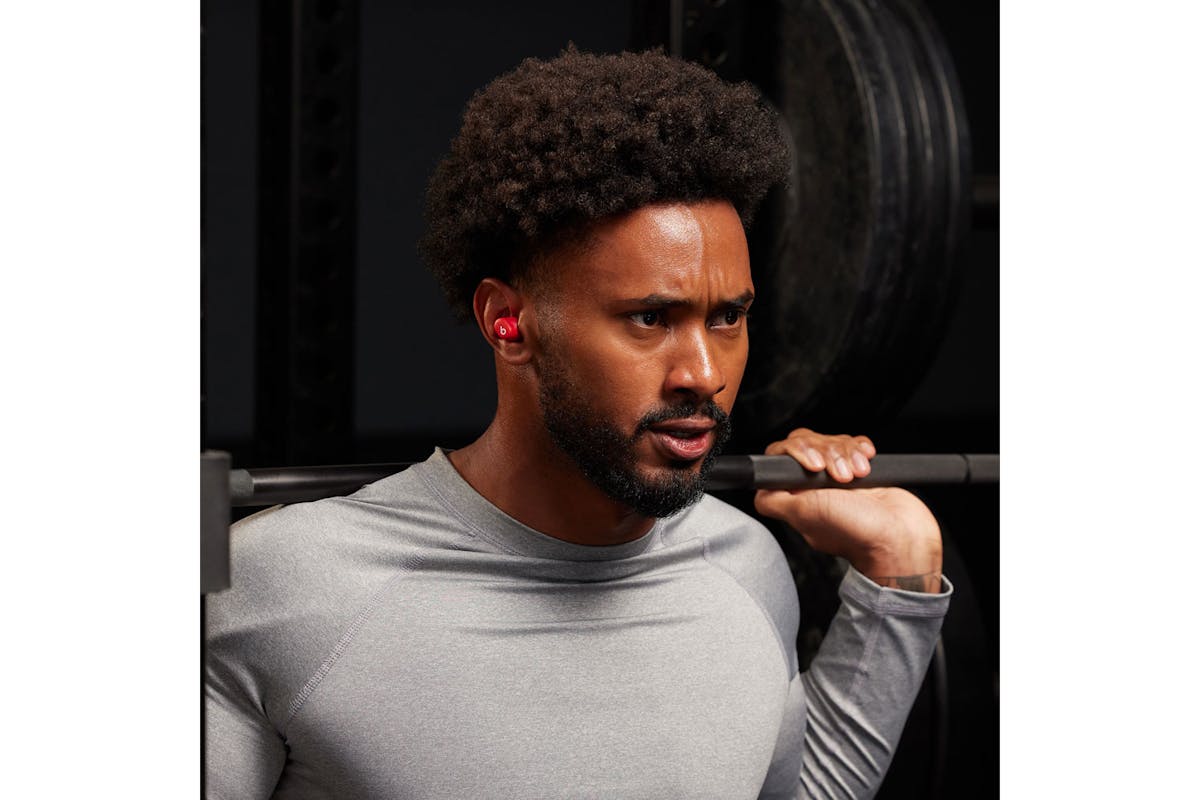 Beats Solo Buds In-Ear Wireless Earbuds | Transparent Red-2