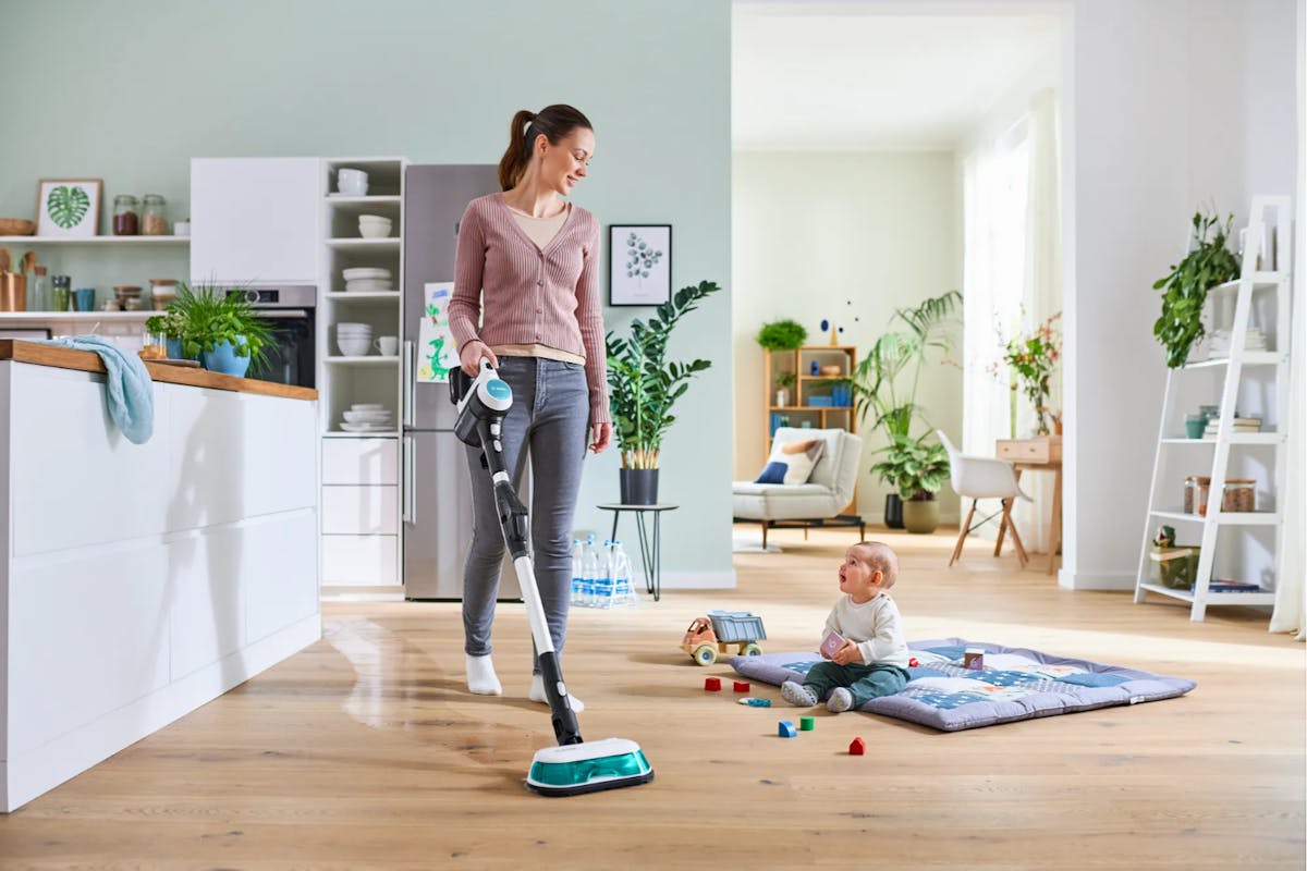 Bosch Rechargeable 2 in 1 Vacuum and Mop Unlimited 7 Aqua | White-2