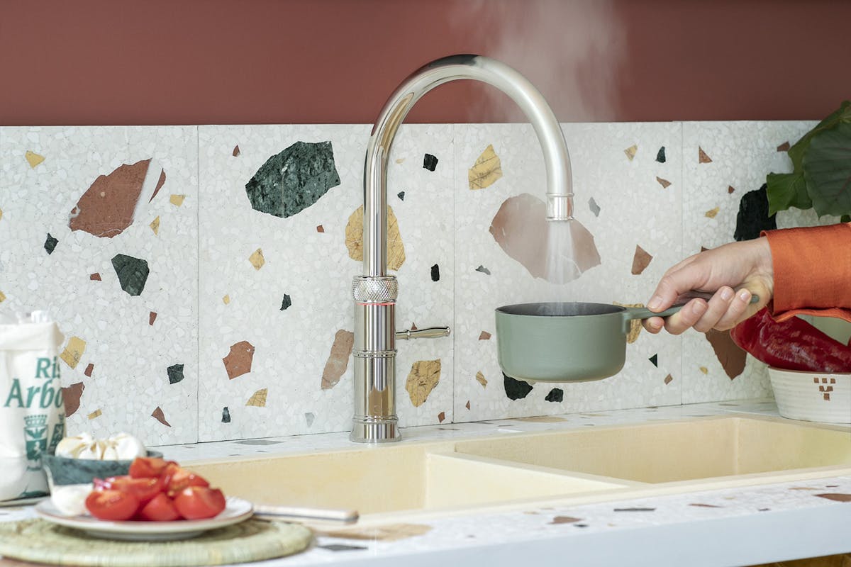 Quooker Classic Fusion Round Tap | Nickel | CFNRNIC-5