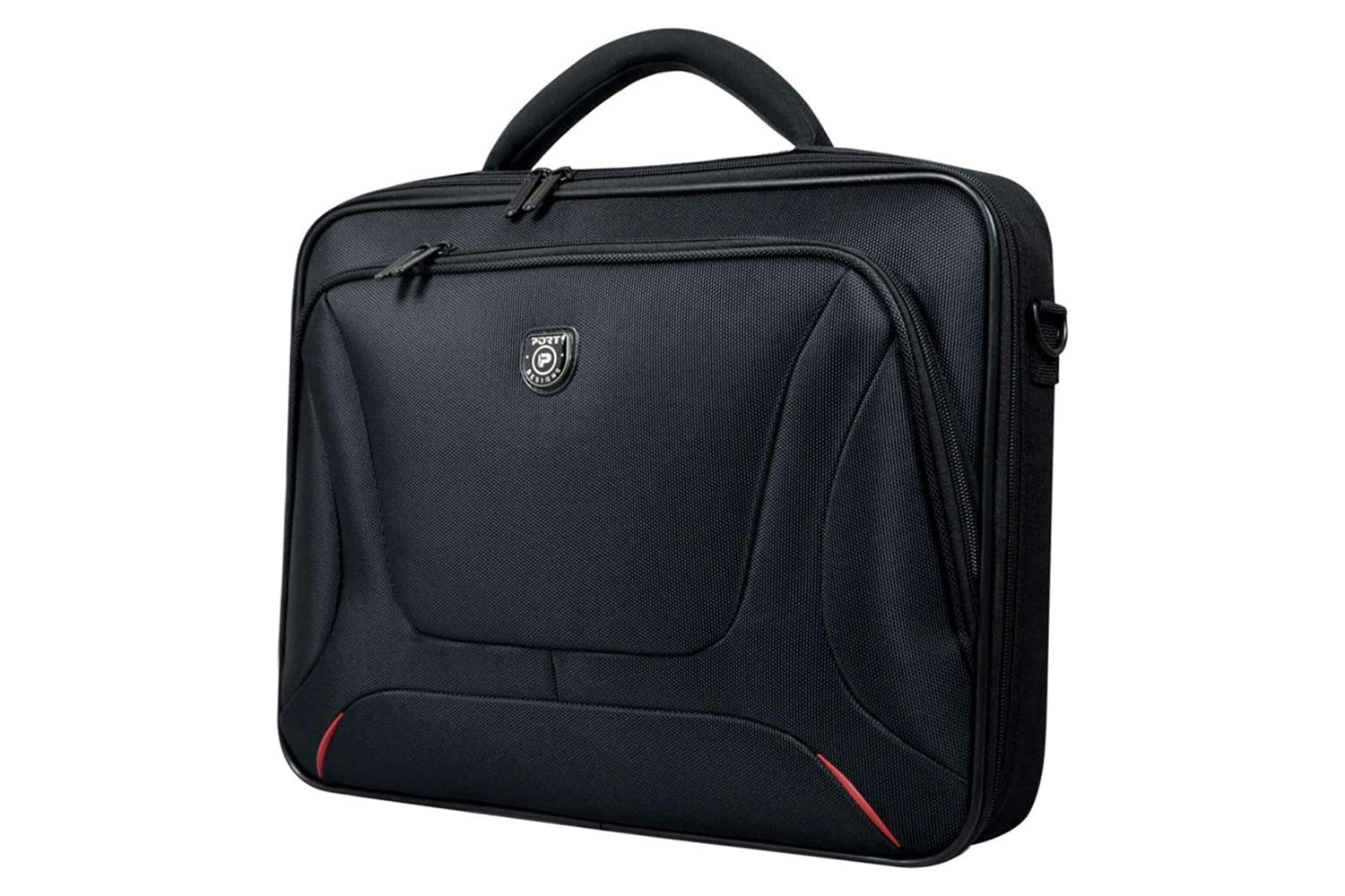Port Designs Courchavel Clamshell 15.6" Laptop Bag | Black-2