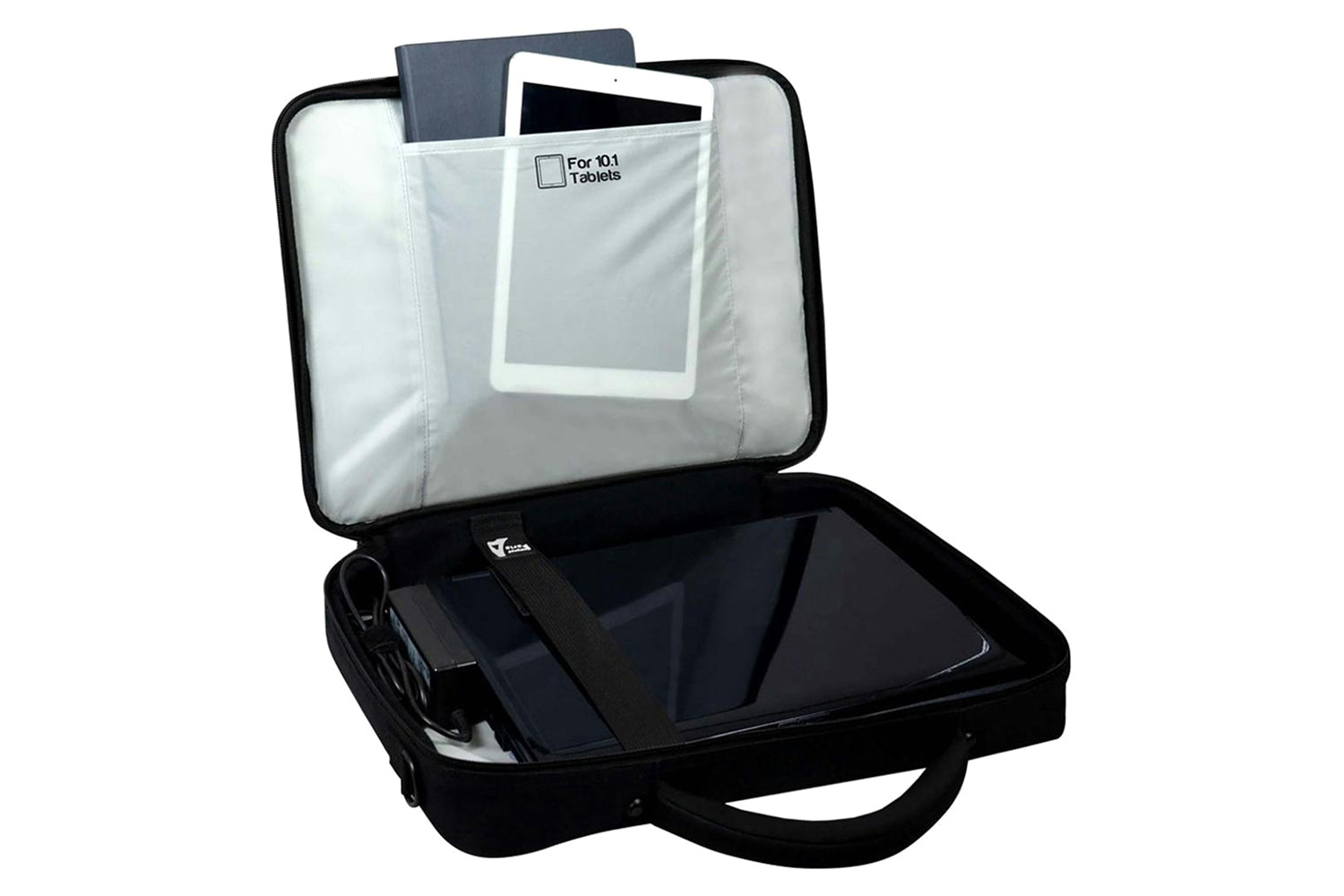 Port Designs Courchavel Clamshell 15.6" Laptop Bag | Black-4