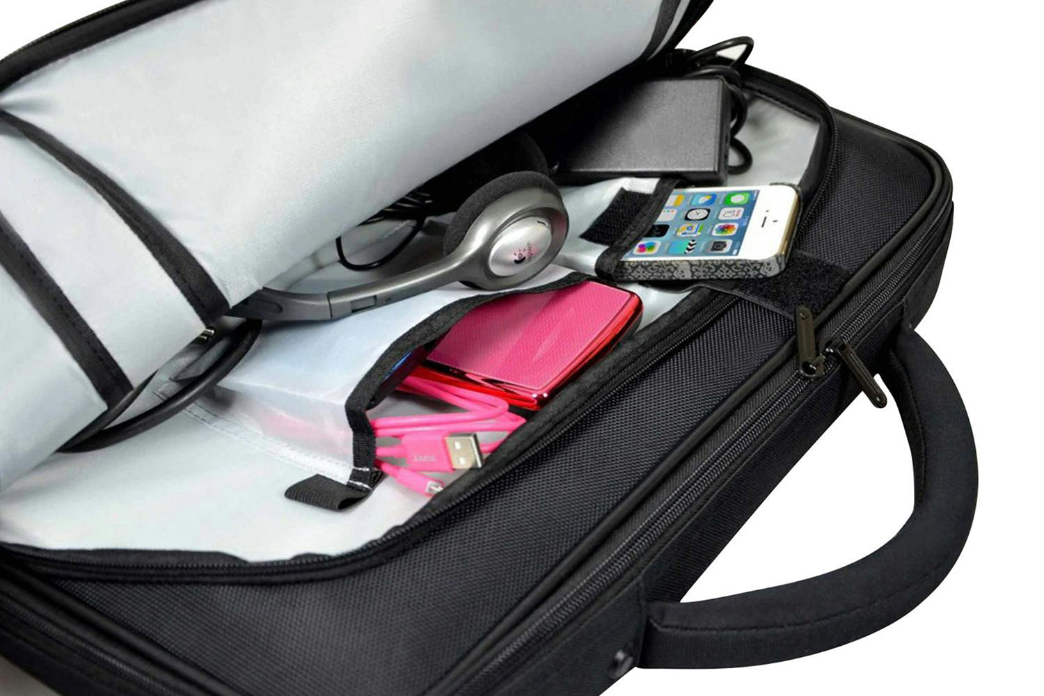 Port Designs Courchavel Clamshell 15.6" Laptop Bag | Black-5