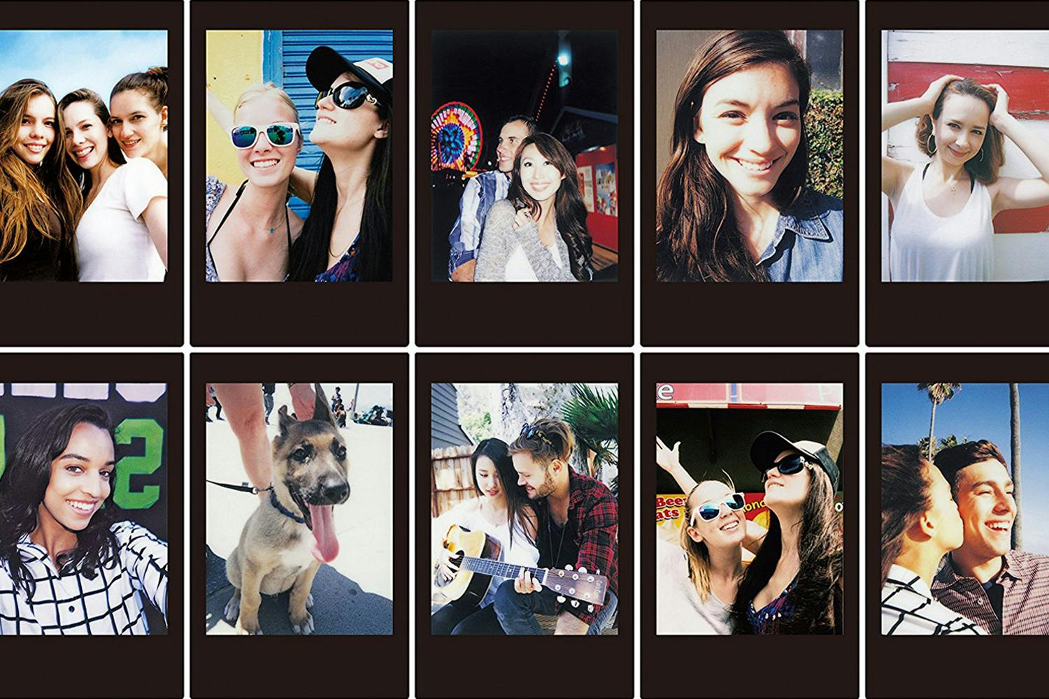 Fujifilm Instax Mini Instant Film 10 Sheets | Black-3