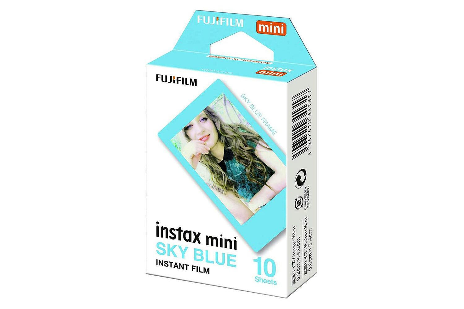 Fujifilm Instax Mini Instant Film 10 Sheets | Blue