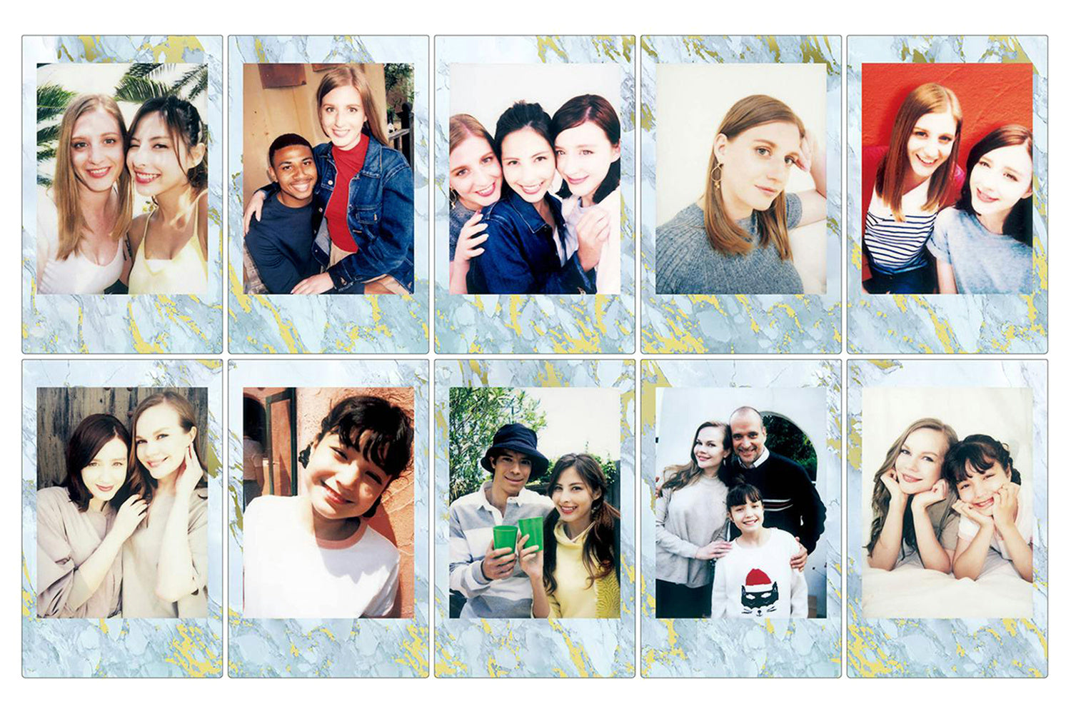 Fujifilm Instax Mini Film | Blue Marble | 10 Sheets-2