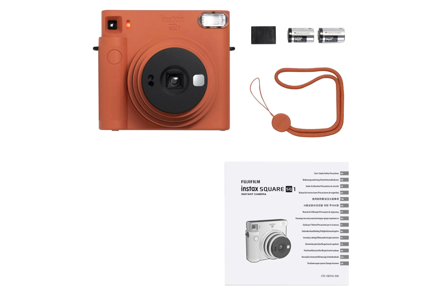 Fujifilm Instax SQ1 Without Film | Orange-4