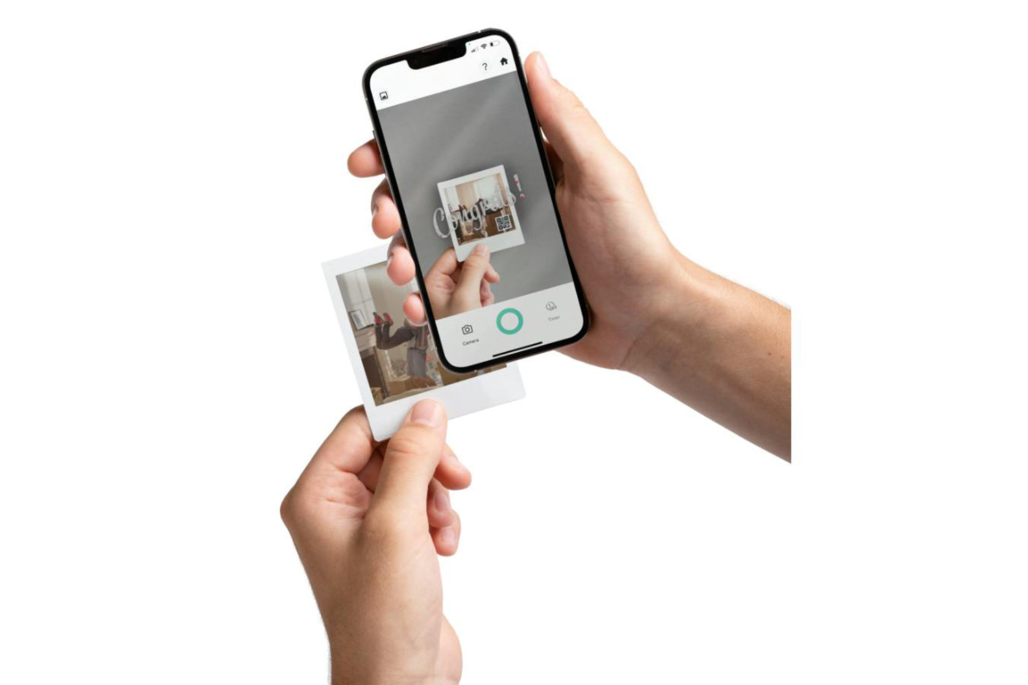 Fujifilm Instax Square Link Smartphone Printer | Ash White-10