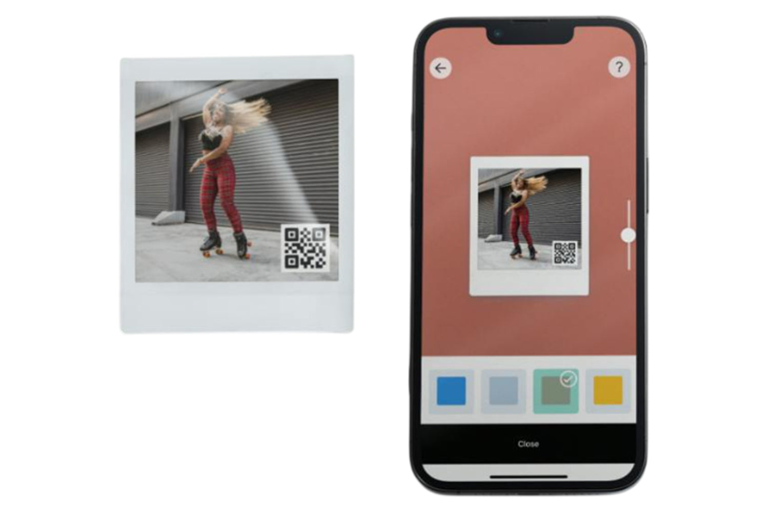 Fujifilm Instax Square Link Smartphone Printer | Ash White-9