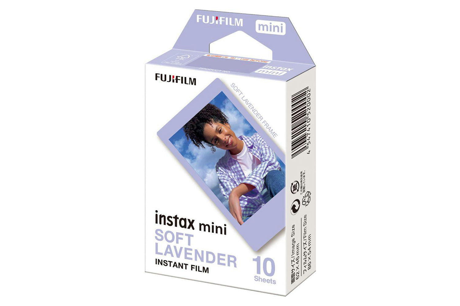 Fujifilm Instax Mini Soft Lavender Instant Film | 10 Pack-2