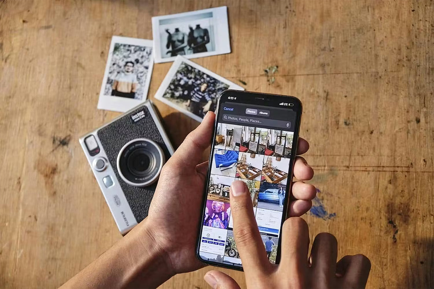 Fujifilm Instax Mini Evo Camera | Black-2