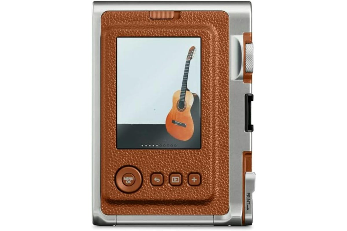 Fujifilm Instax Mini Evo Instant Camera | Brown-6