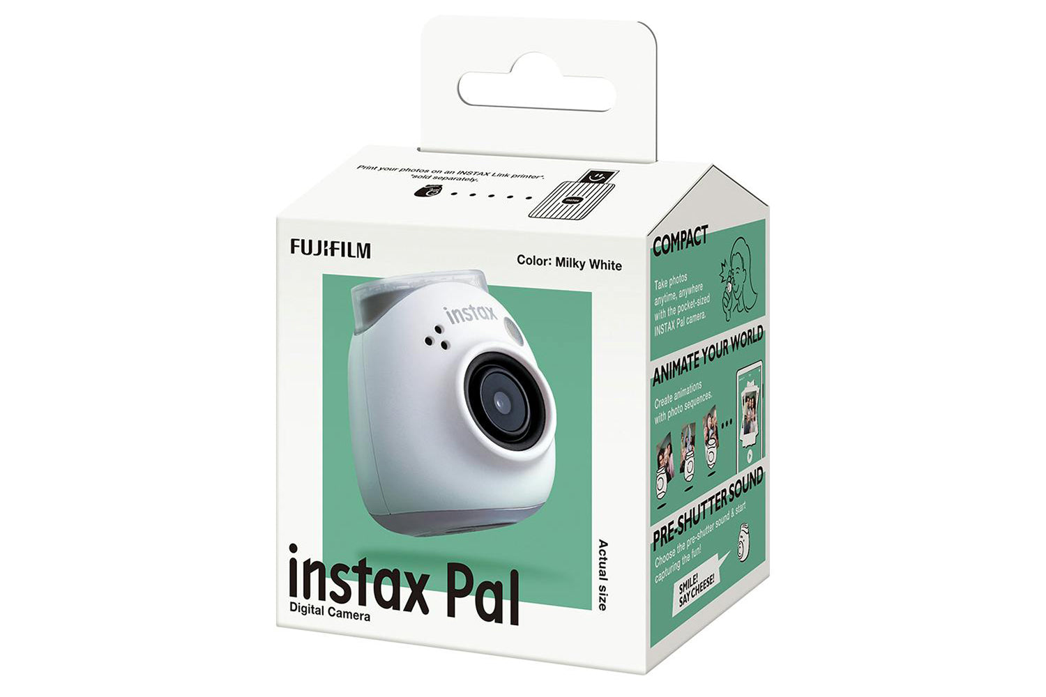 Fujifilm Instax Pal Instant Camera | White-14