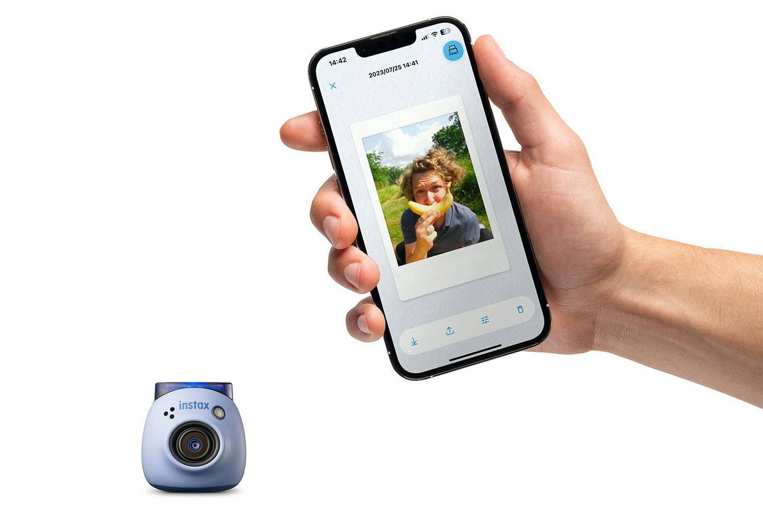 Fujifilm Instax Pal Instant Camera | Blue-4