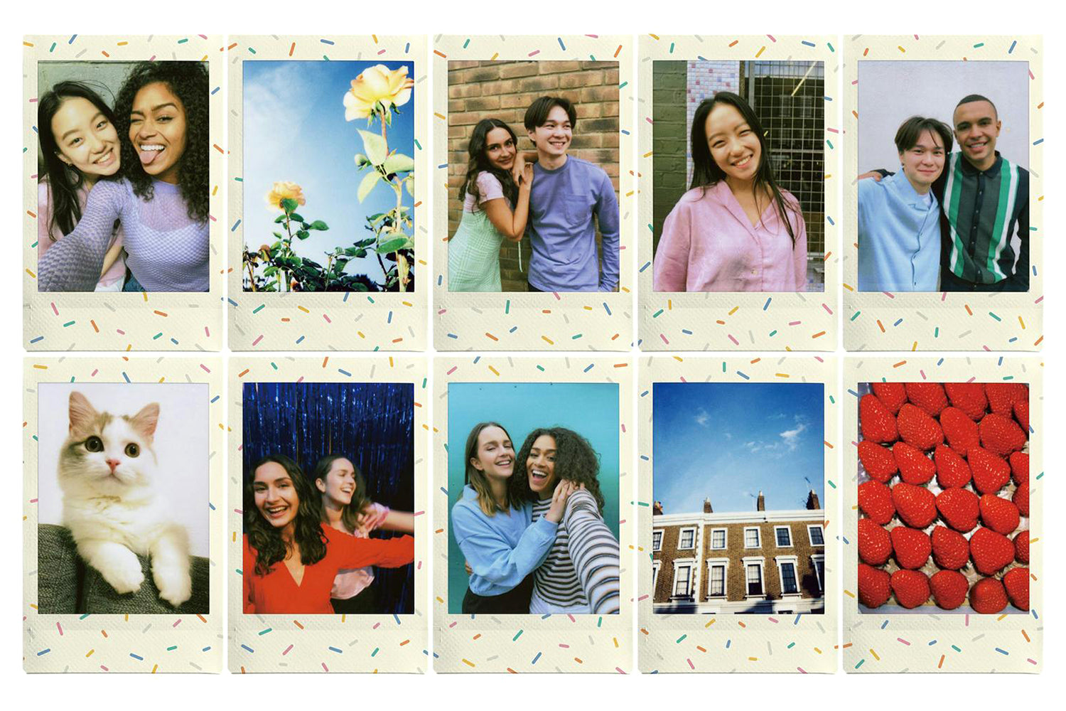 Fujifilm Instax Mini Sprinkles Film | 10 Sheets-12