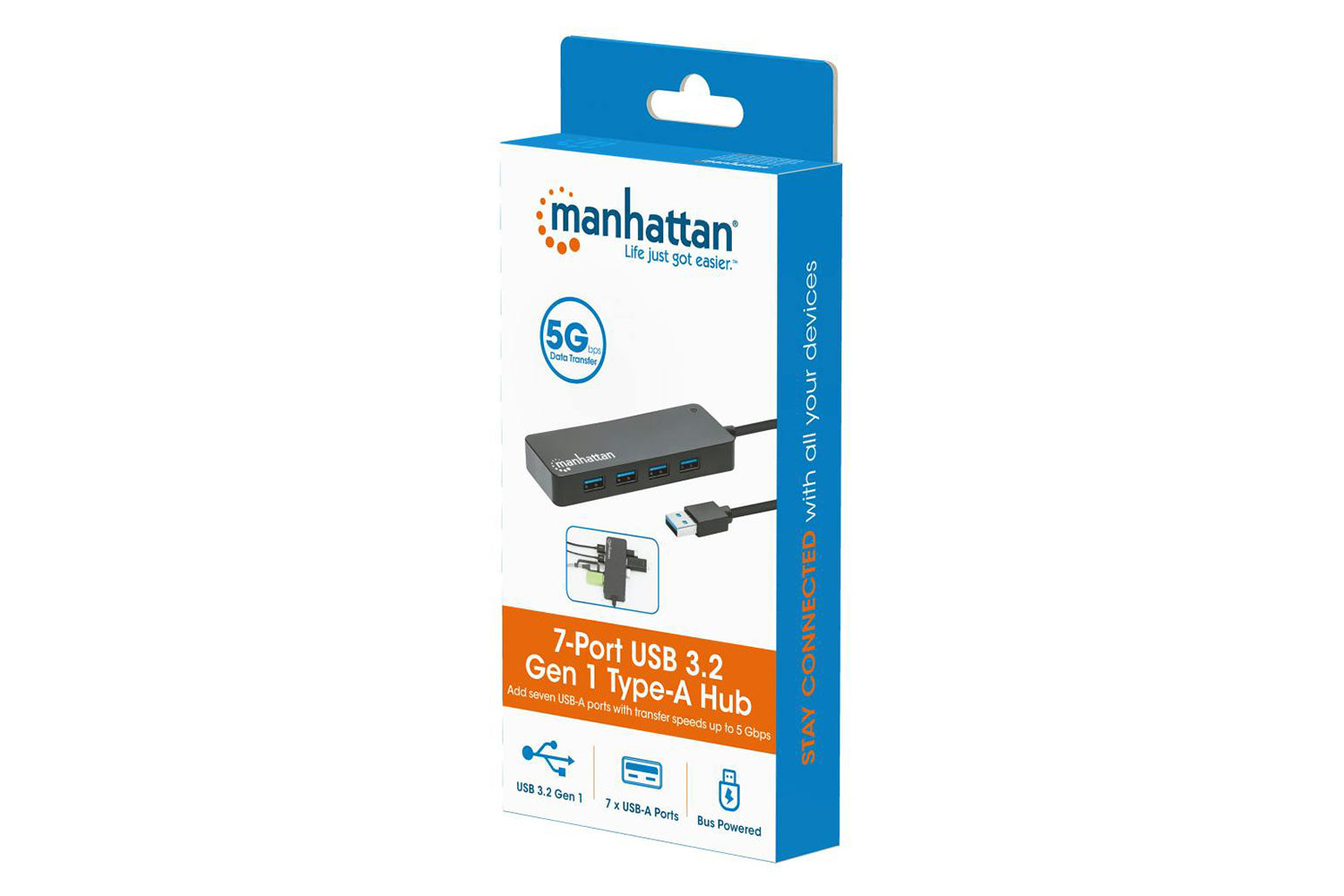 Manhattan 7-Port USB 3.0 Type-A Hub-7