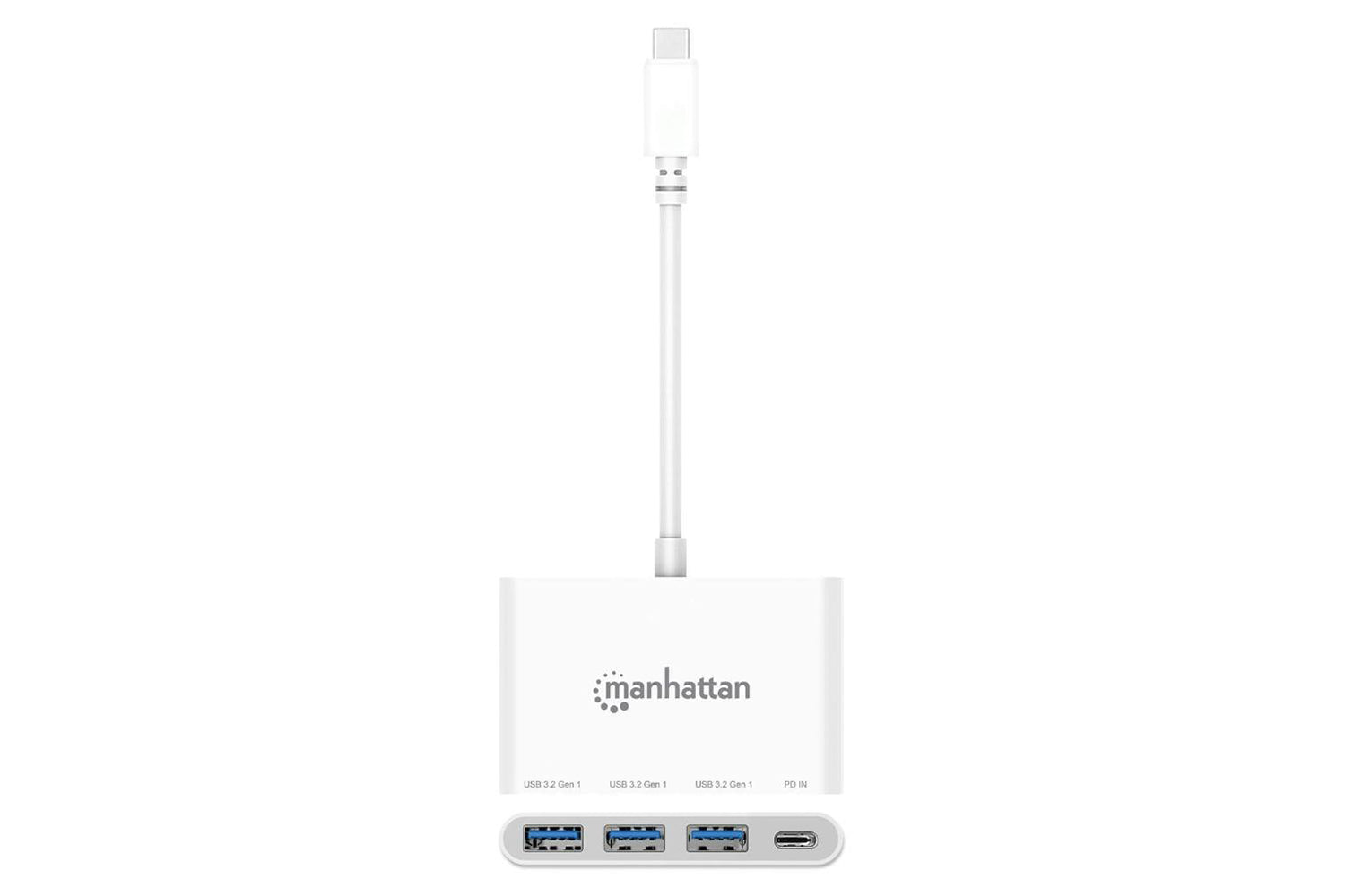 Manhattan 3-Port USB 3.0 Type-C Hub with Power Delivery-6