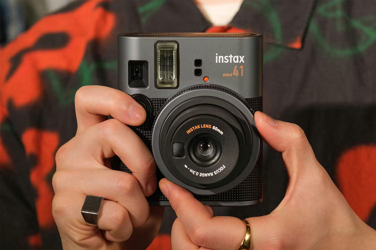 Fujifilm Instax Mini 41 Instant Camera | Black-19