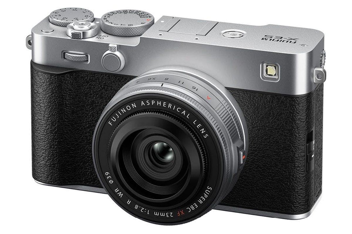 Fujifilm X-E5 Camera with XF23mmF2.8 R WR Lens Kit | Silver-6