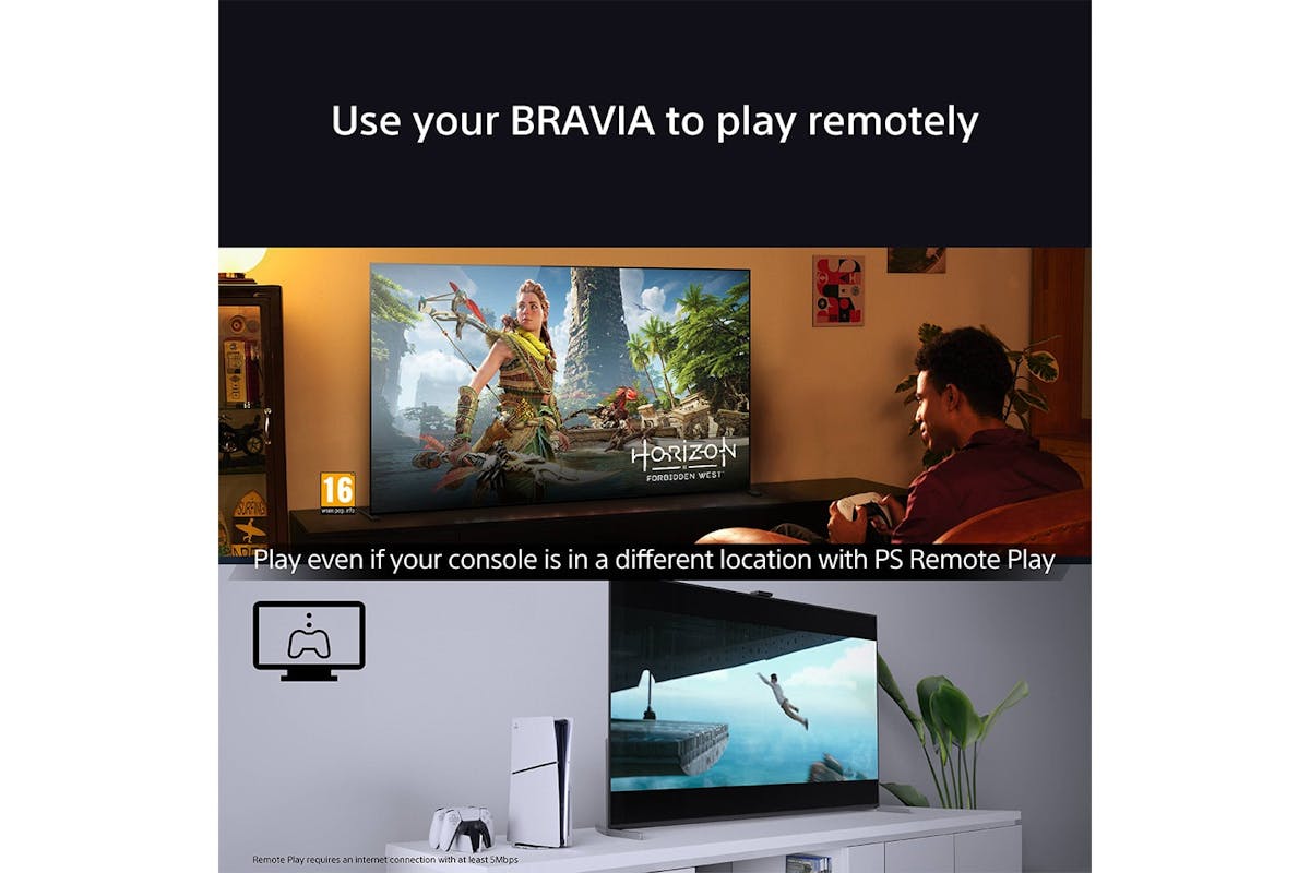 Sony XR80 77" Bravia 8 4K Ultra HD HDR OLED Smart TV (2024) | K77XR80PU-10
