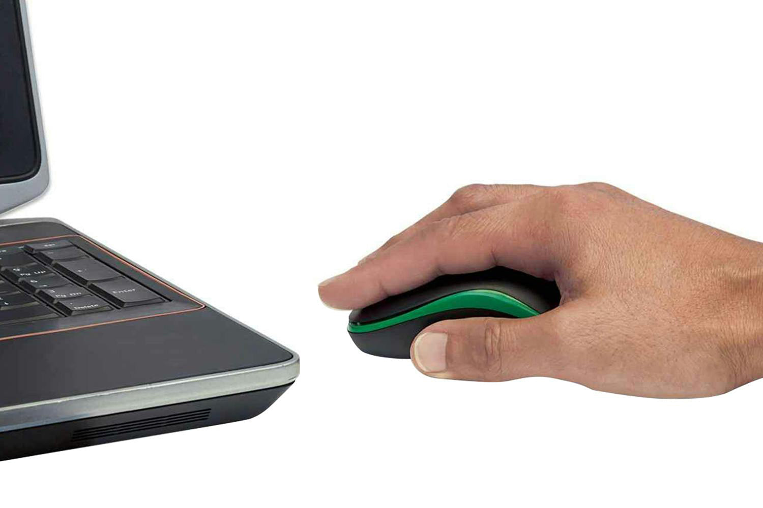 Manhattan Wireless Optical Mouse | Green/Black-2