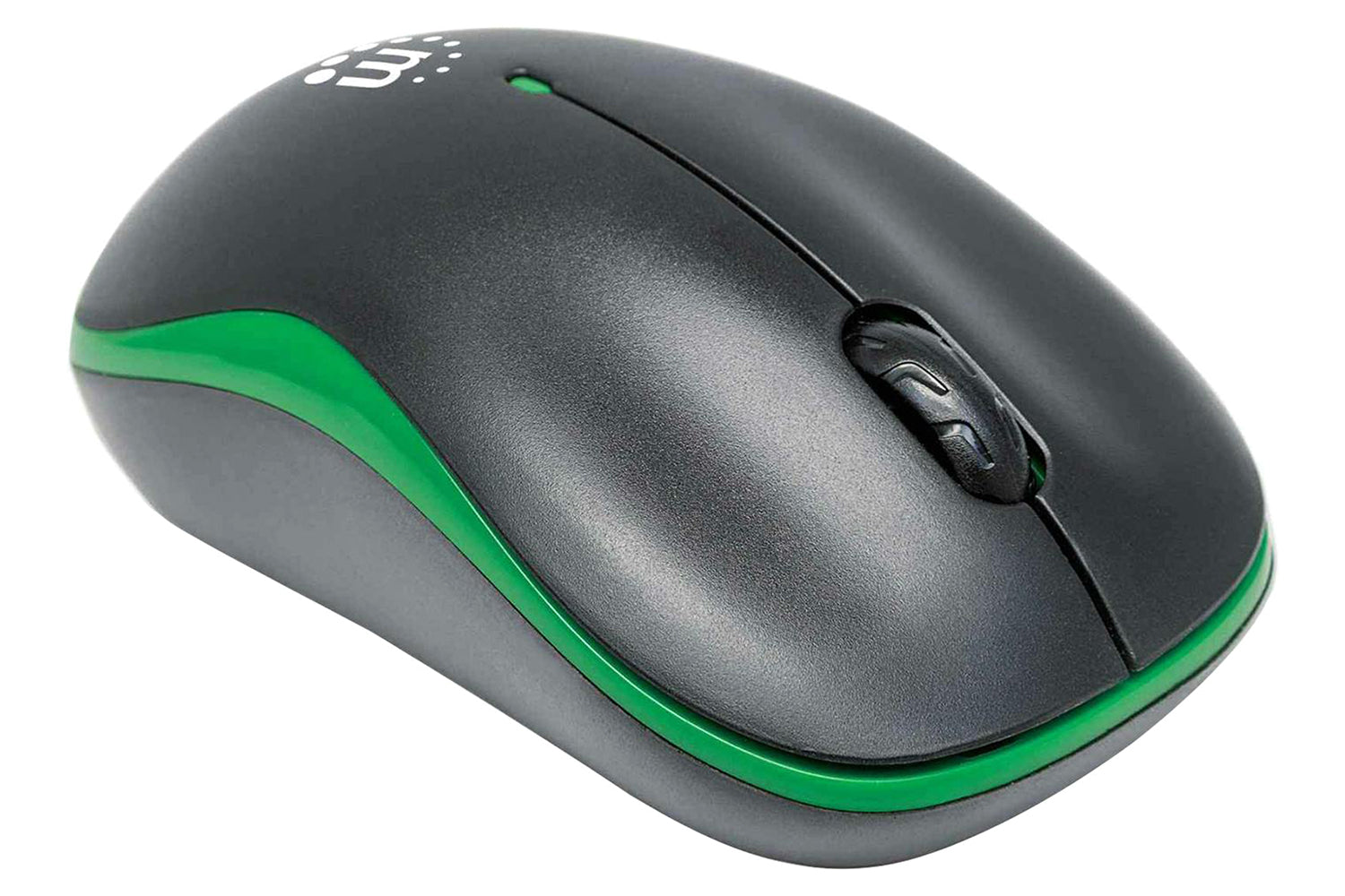 Manhattan Wireless Optical Mouse | Green/Black-3