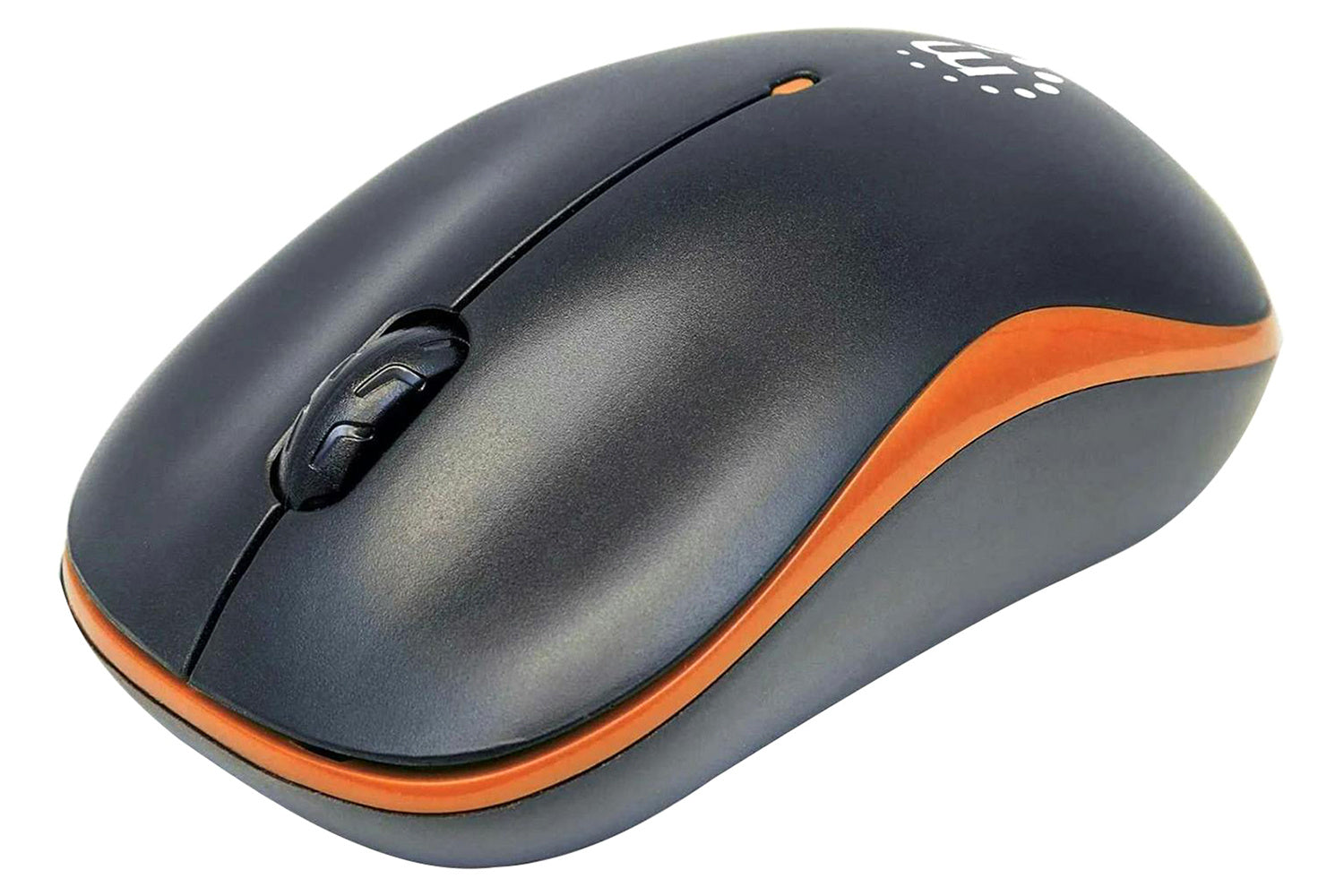 Manhattan Wireless Optical Mouse | Orange/Black-3