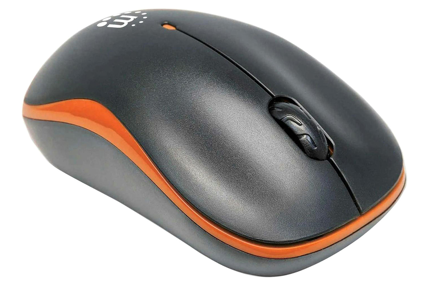 Manhattan Wireless Optical Mouse | Orange/Black-4