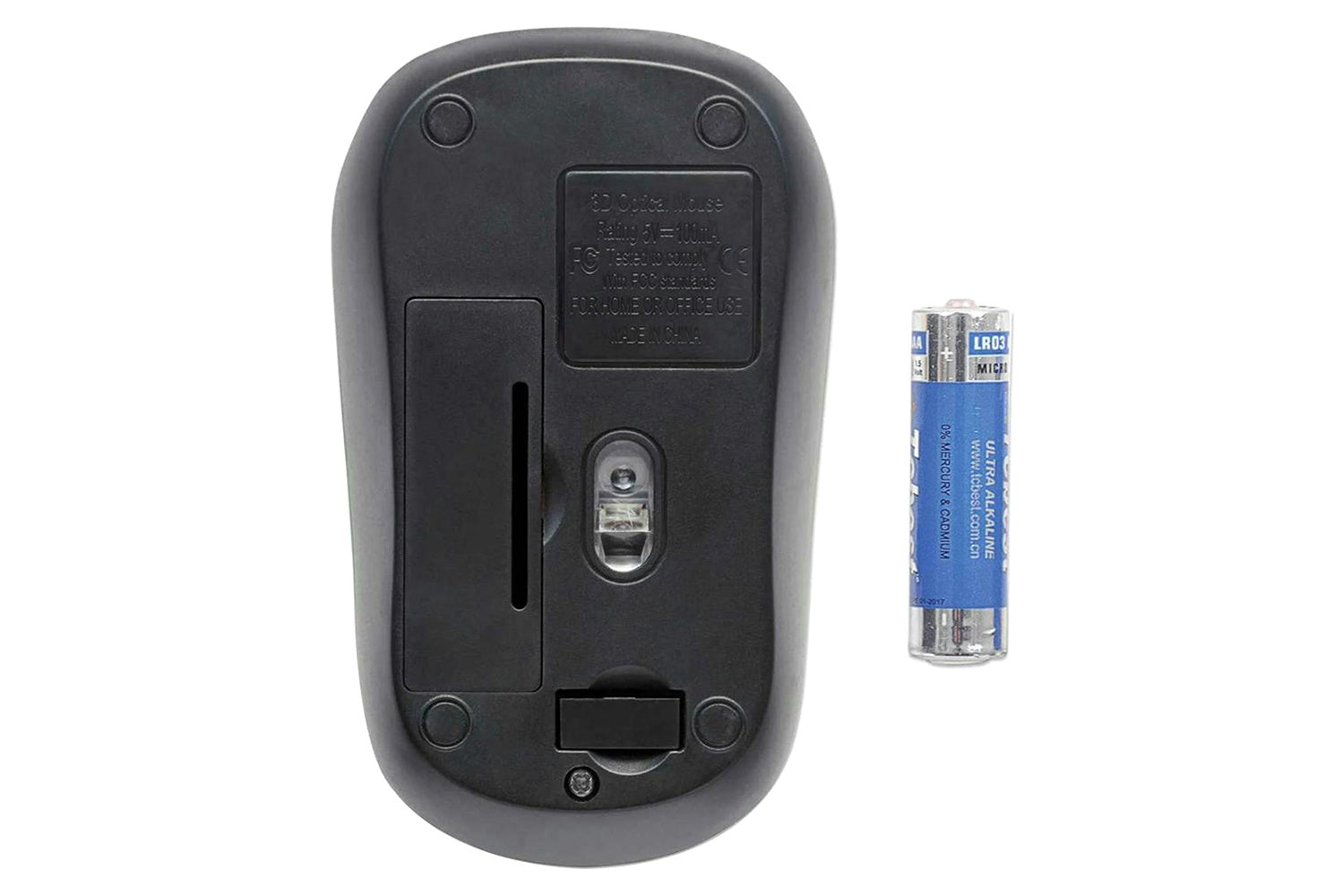 Manhattan Wireless Optical Mouse | Orange/Black-5
