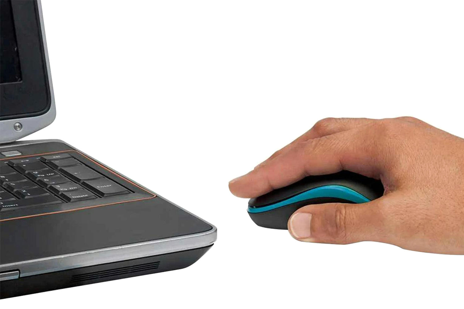 Manhattan Success Wireless Optical Mouse | Blue/Black-2