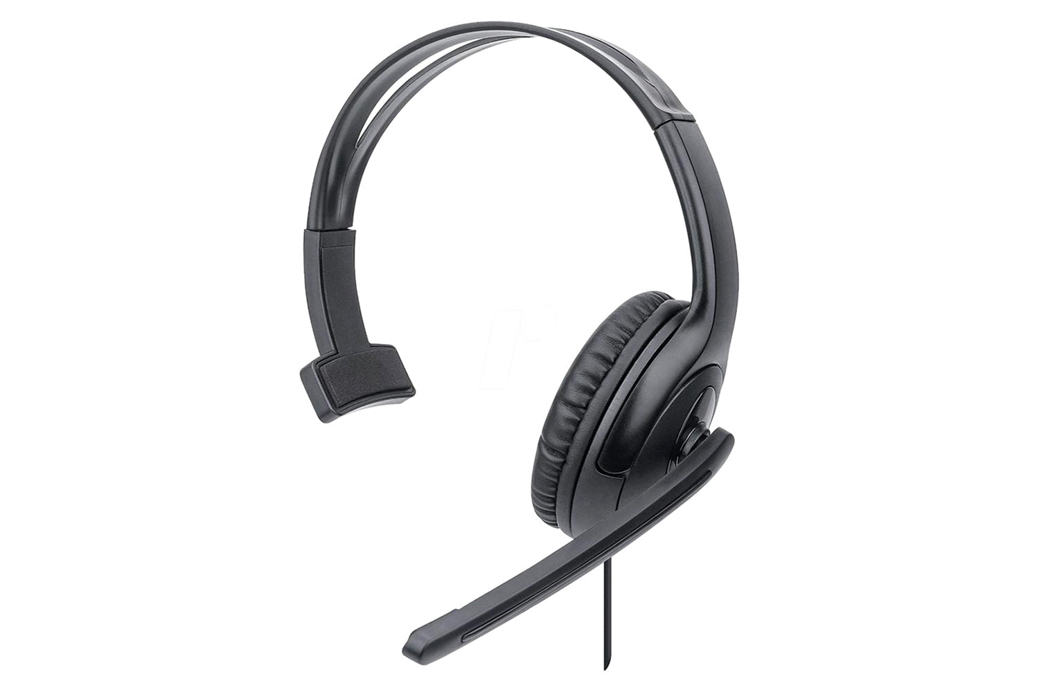 Manhattan Mono USB Headset | Black-3