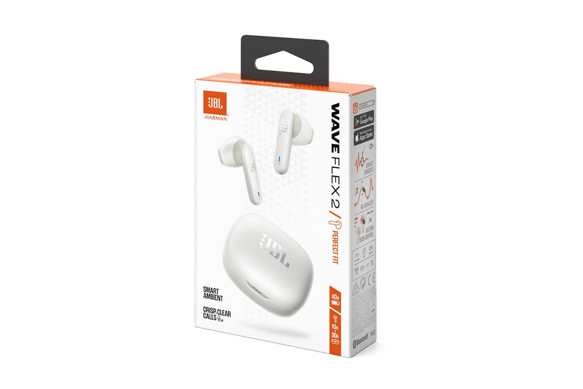 JBL Wave Flex 2 In-Ear True Wireless Earbuds | White-8