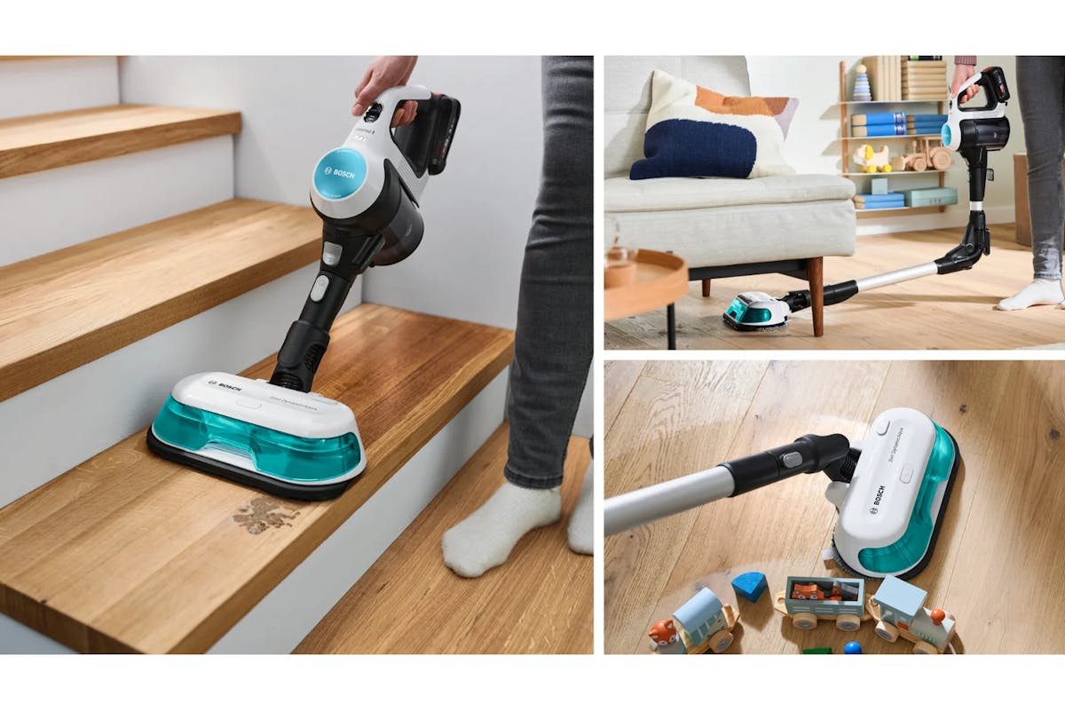Bosch Rechargeable 2 in 1 Vacuum and Mop Unlimited 7 Aqua | White-17