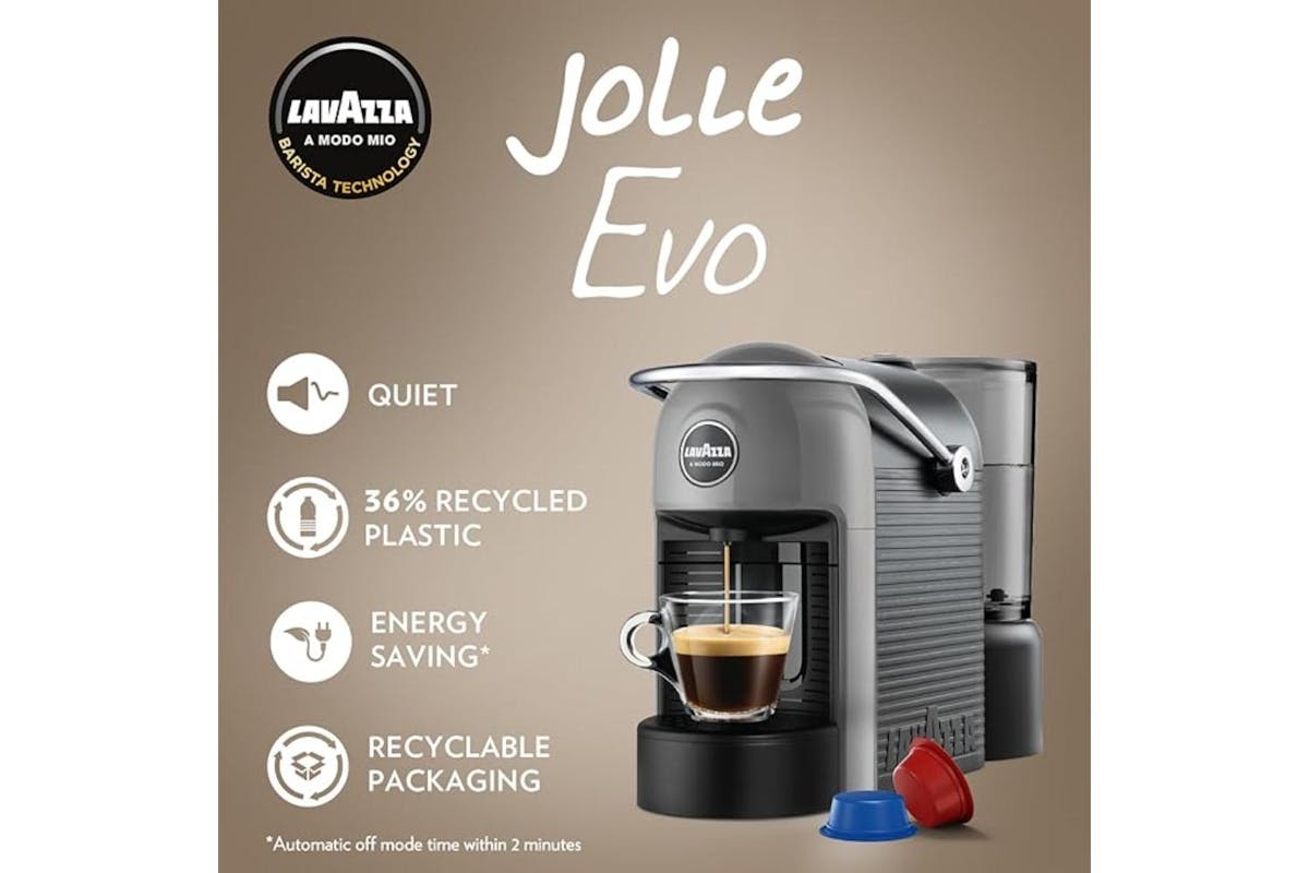 Lavazza a Modo Mio Jolie Evo Coffee Machine | 18001422 | Sky Grey-6