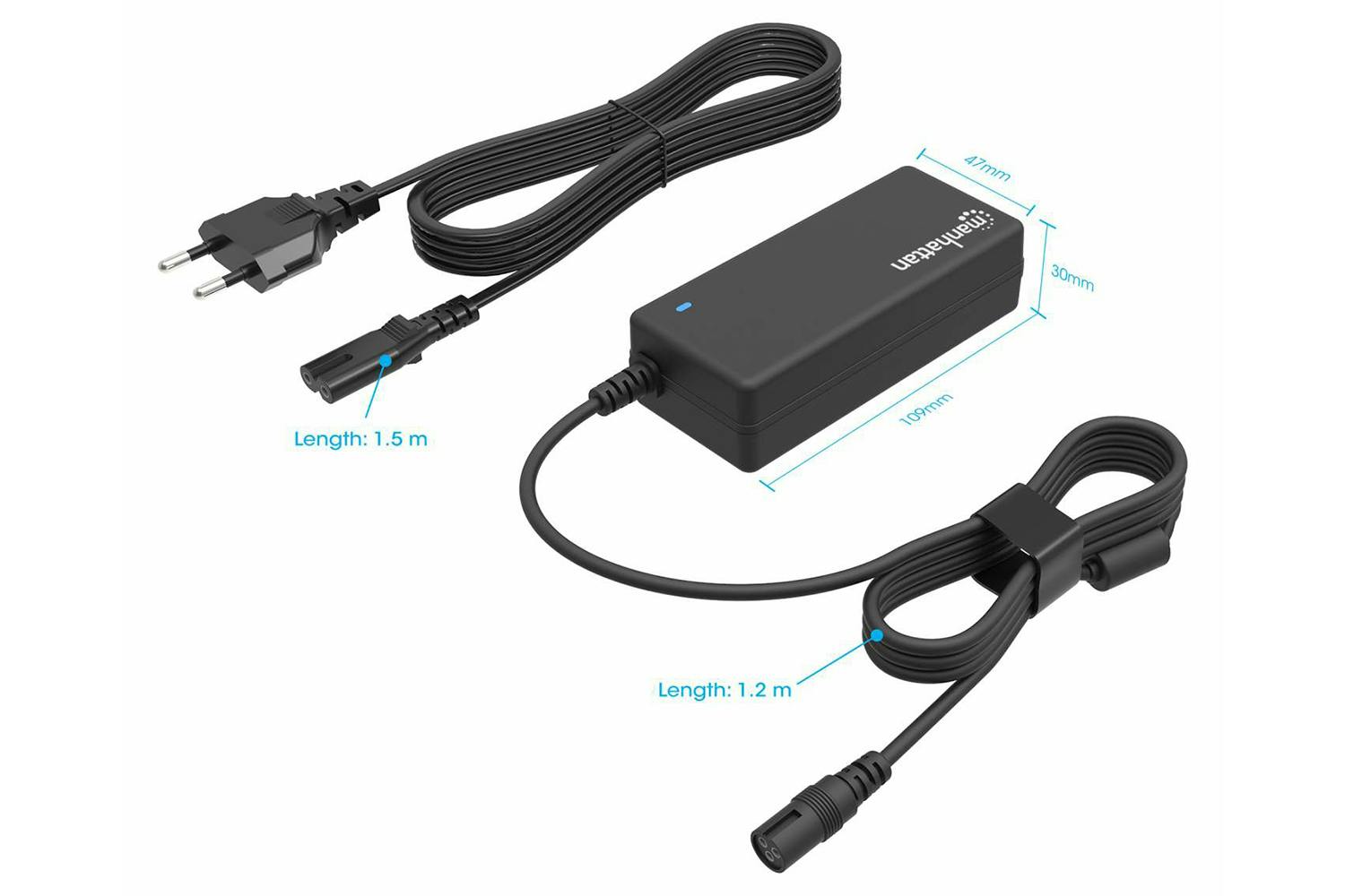 Manhattan 65W Universal AC Laptop Charger-6
