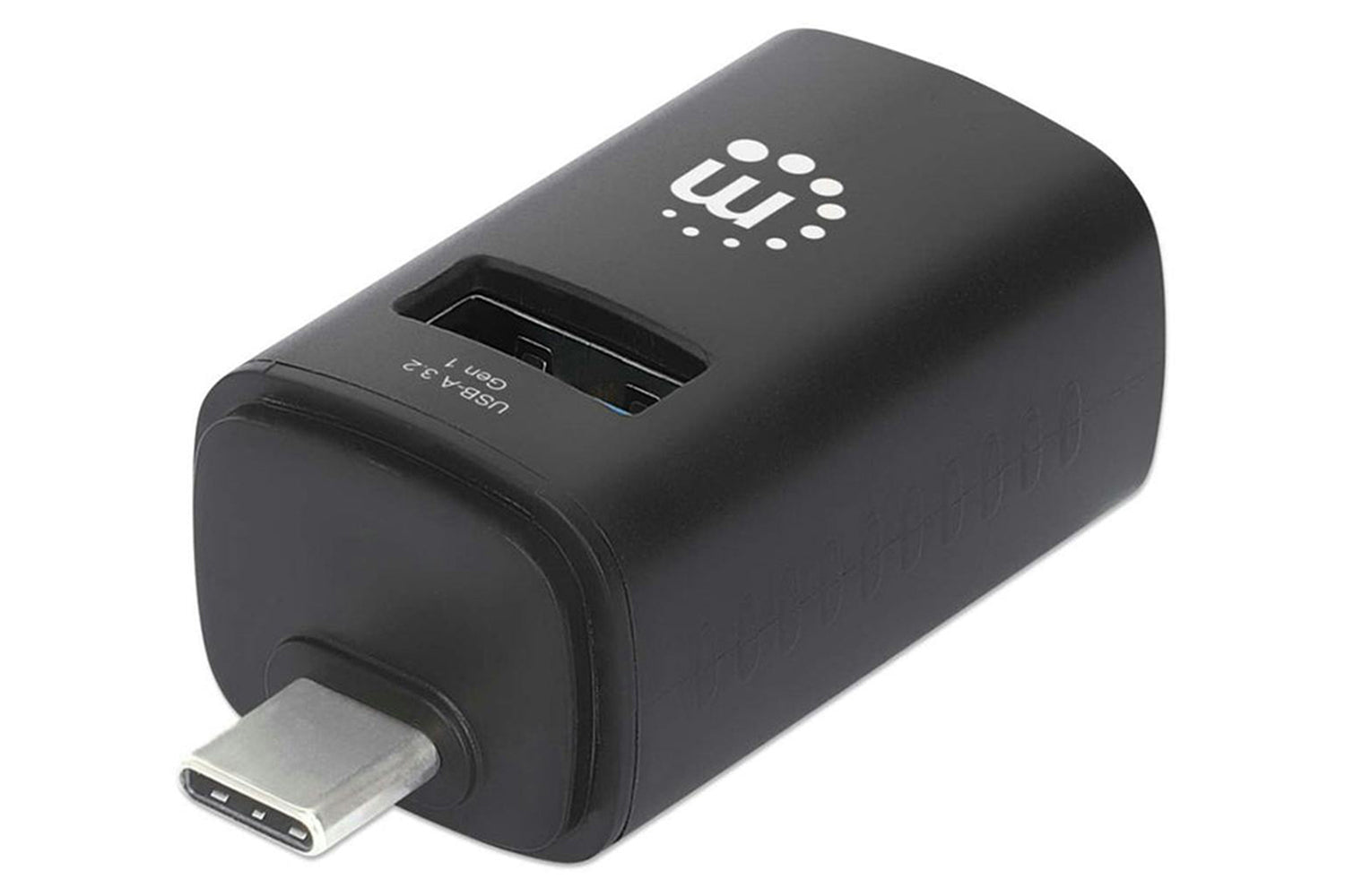 Manhattan 3-Port USB 3.0 / 2.0 Type-C Combo Mini Hub | Black