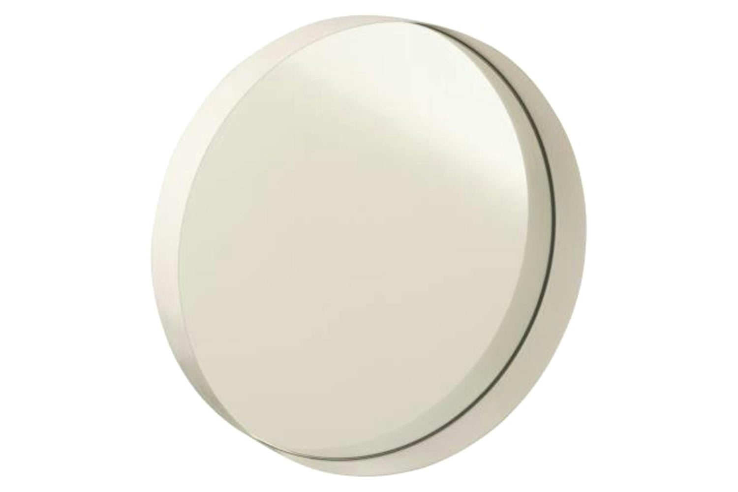 Round Wall Mirror | White | 30 cm