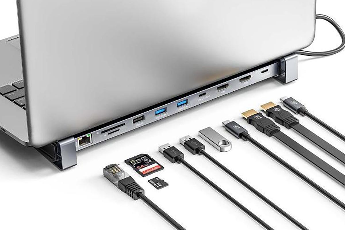 Manhattan USB-C PD 10-in-1 Dual-HDMI Monitor Docking Station-3