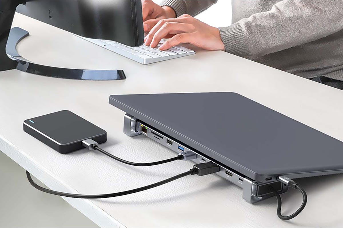 Manhattan USB-C PD 10-in-1 Dual-HDMI Monitor Docking Station-5