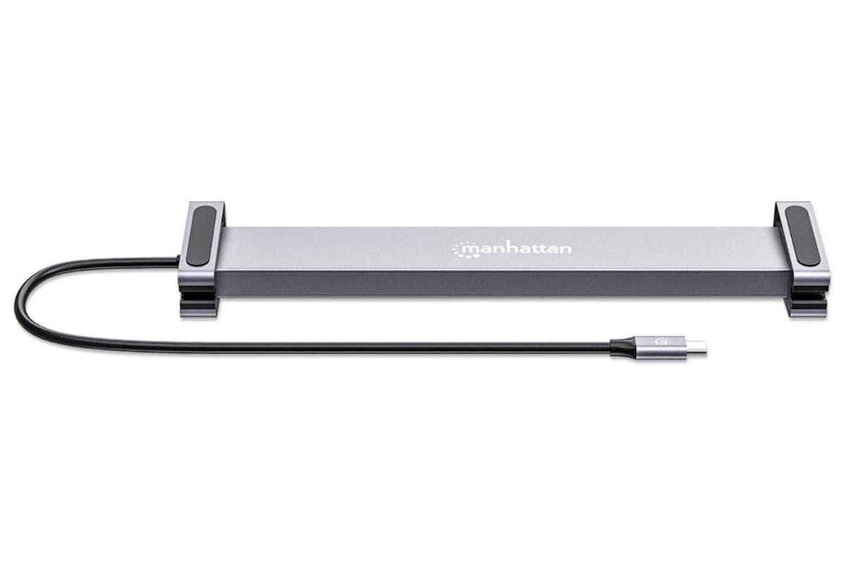 Manhattan USB-C PD 10-in-1 Dual-HDMI Monitor Docking Station-6