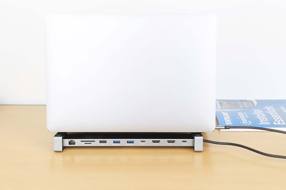 Manhattan USB-C PD 10-in-1 Dual-HDMI Monitor Docking Station-9