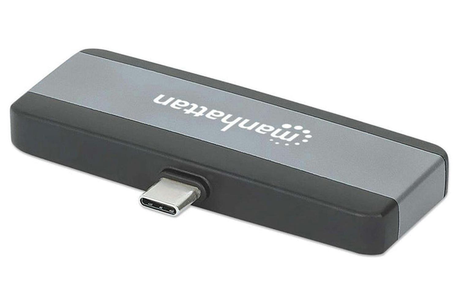 Manhattan USB-C PD to HDMI 4-in-1 Laptop and Tablet Travel Docking Station | Black & Space Grey-10