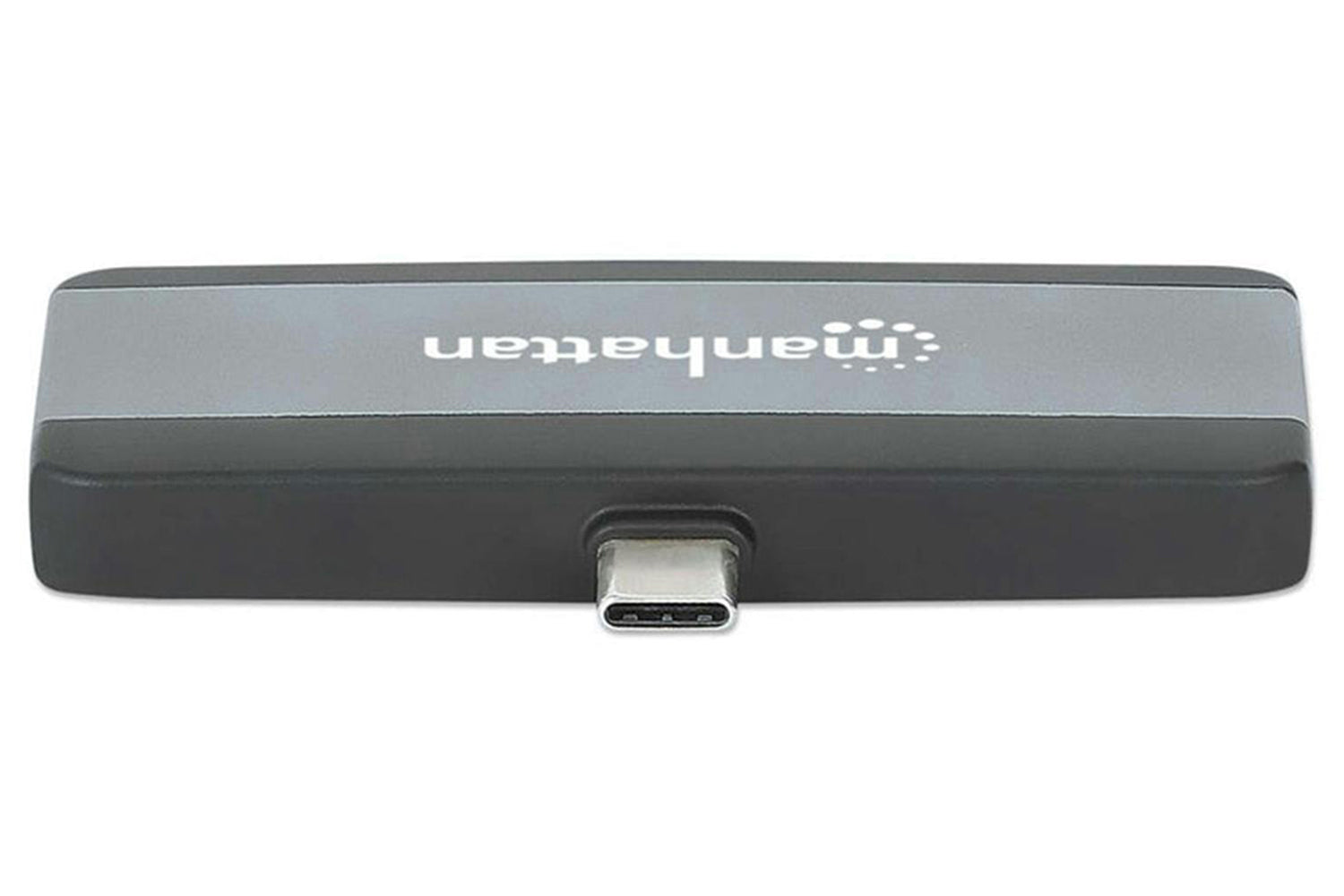 Manhattan USB-C PD to HDMI 4-in-1 Laptop and Tablet Travel Docking Station | Black & Space Grey-8
