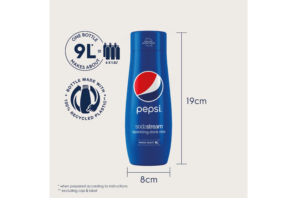 SodaStream Pepsi Flavour | 440ml-4