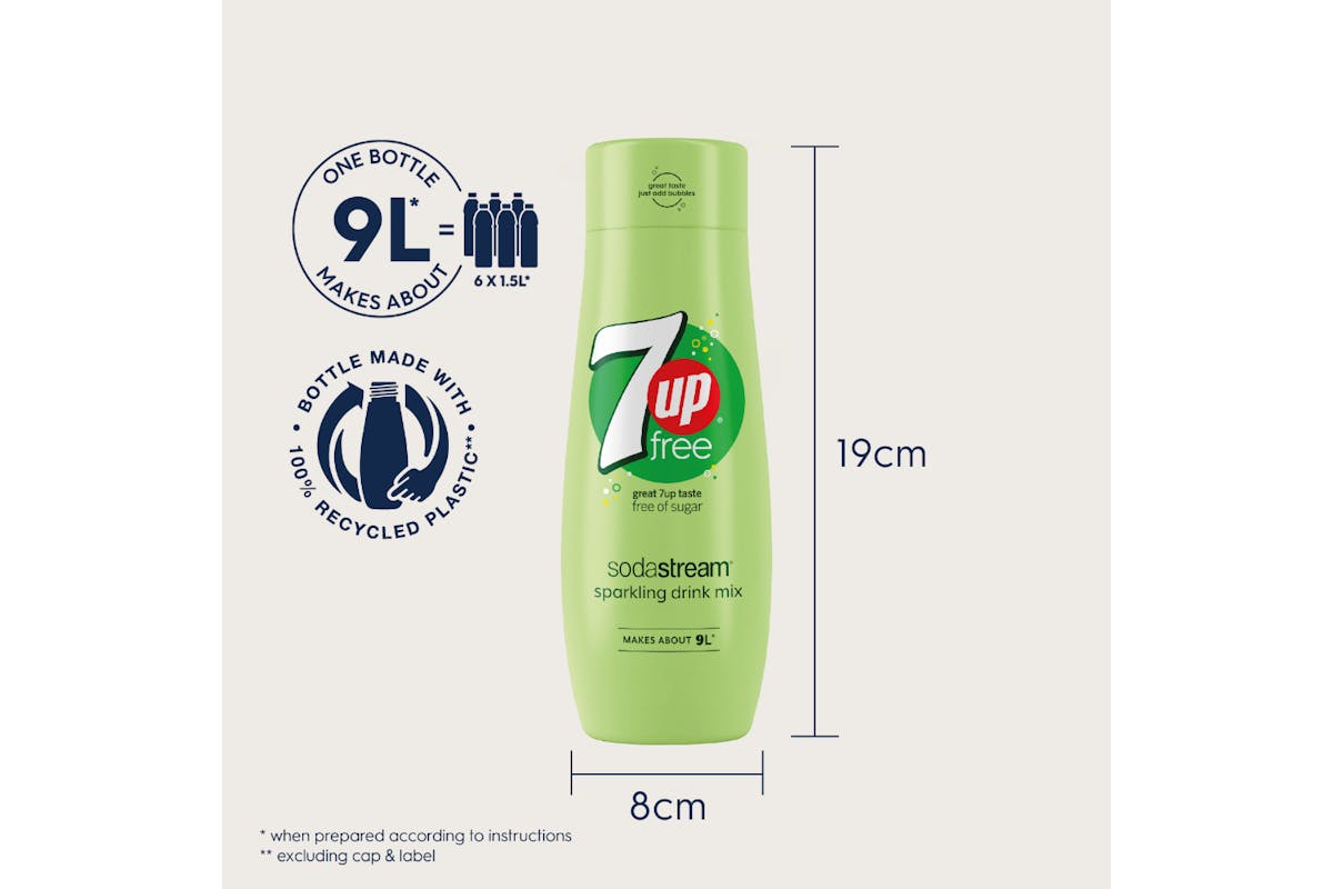 SodaStream 7UP Free Flavour | 440ml-4
