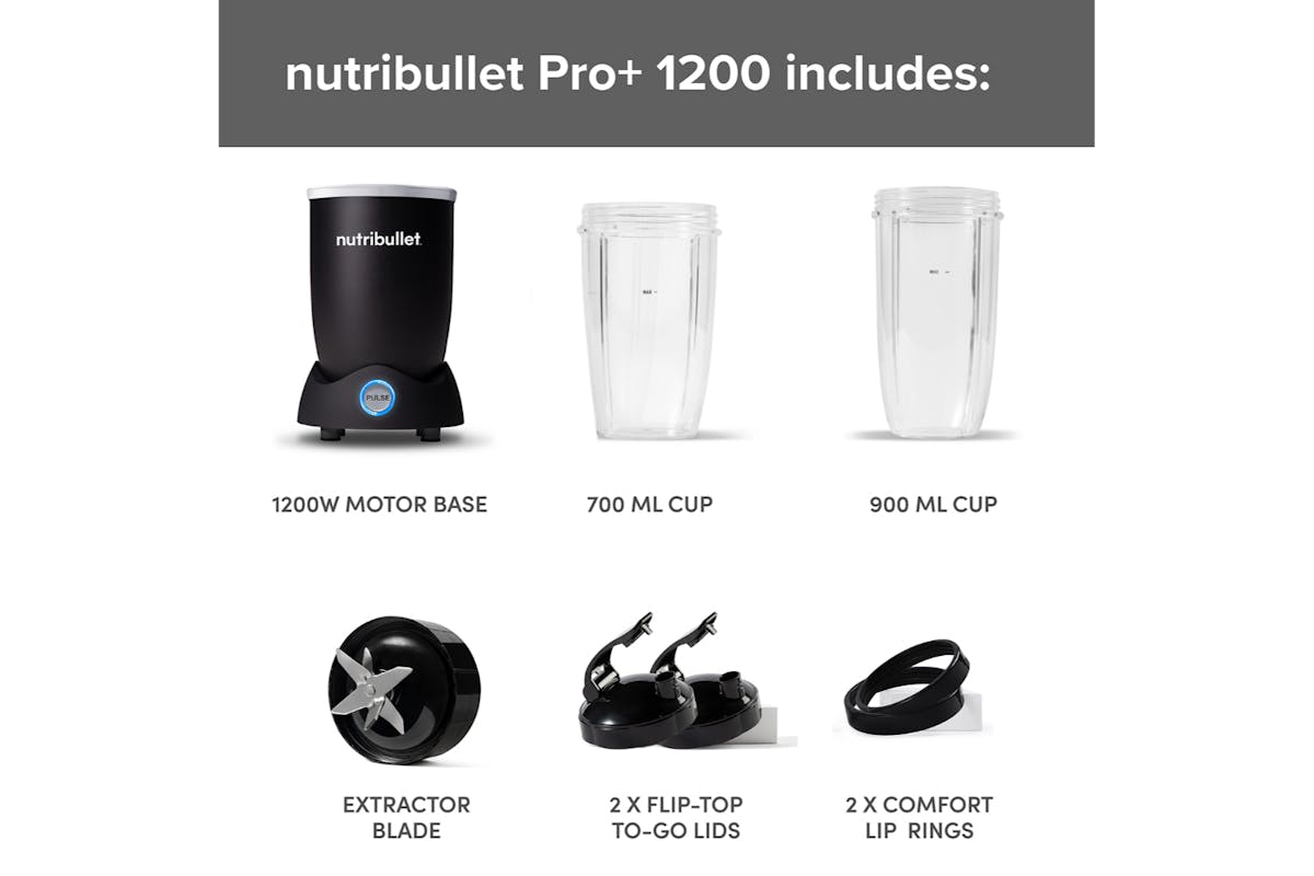 NutriBullet 1200 Pro+ Personal Blenders-7