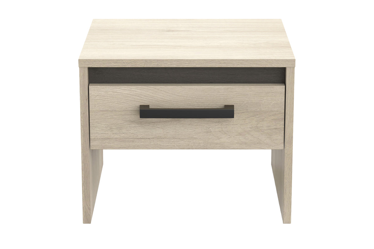 Watson Bedside Locker | 1 Drawer | Oak Effect