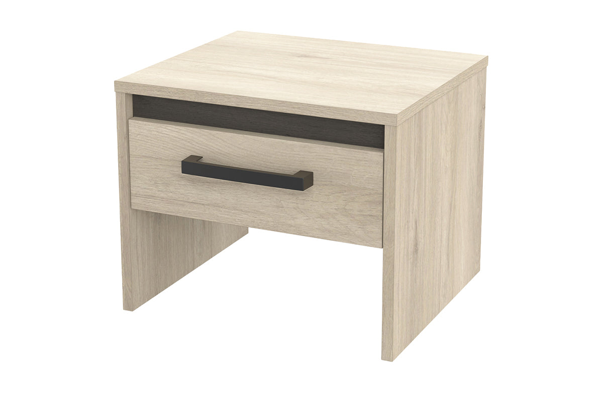 Watson Bedside Locker | 1 Drawer | Oak Effect-3