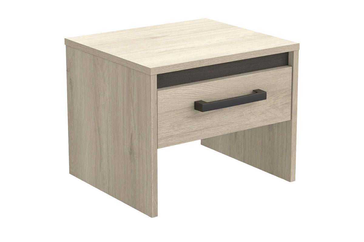 Watson Bedside Locker | 1 Drawer | Oak Effect-4