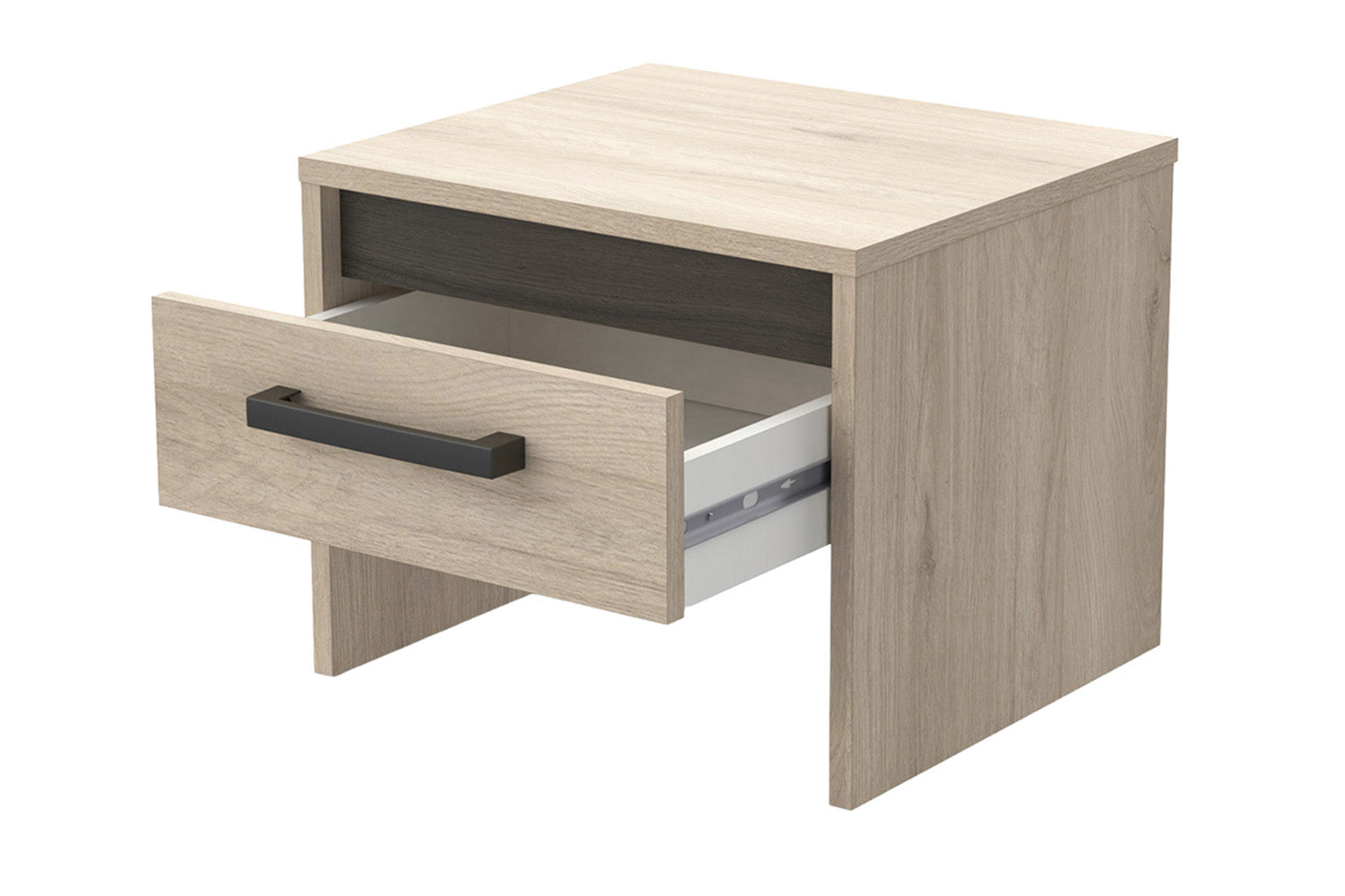 Watson Bedside Locker | 1 Drawer | Oak Effect-5