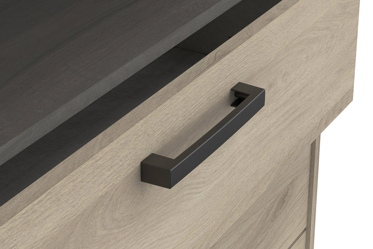 Watson Chest of Drawer | 3 Drawer + Shelf | Oak Effect-7